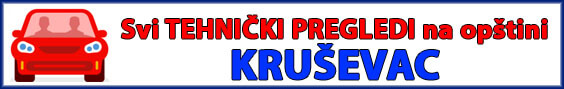 Registracija vozila Kruševac