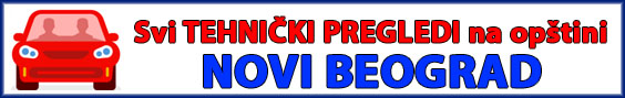 Registracija vozila Novi Beograd